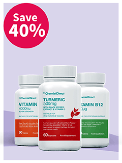 Save 40% on Chemist Direct Vitamins